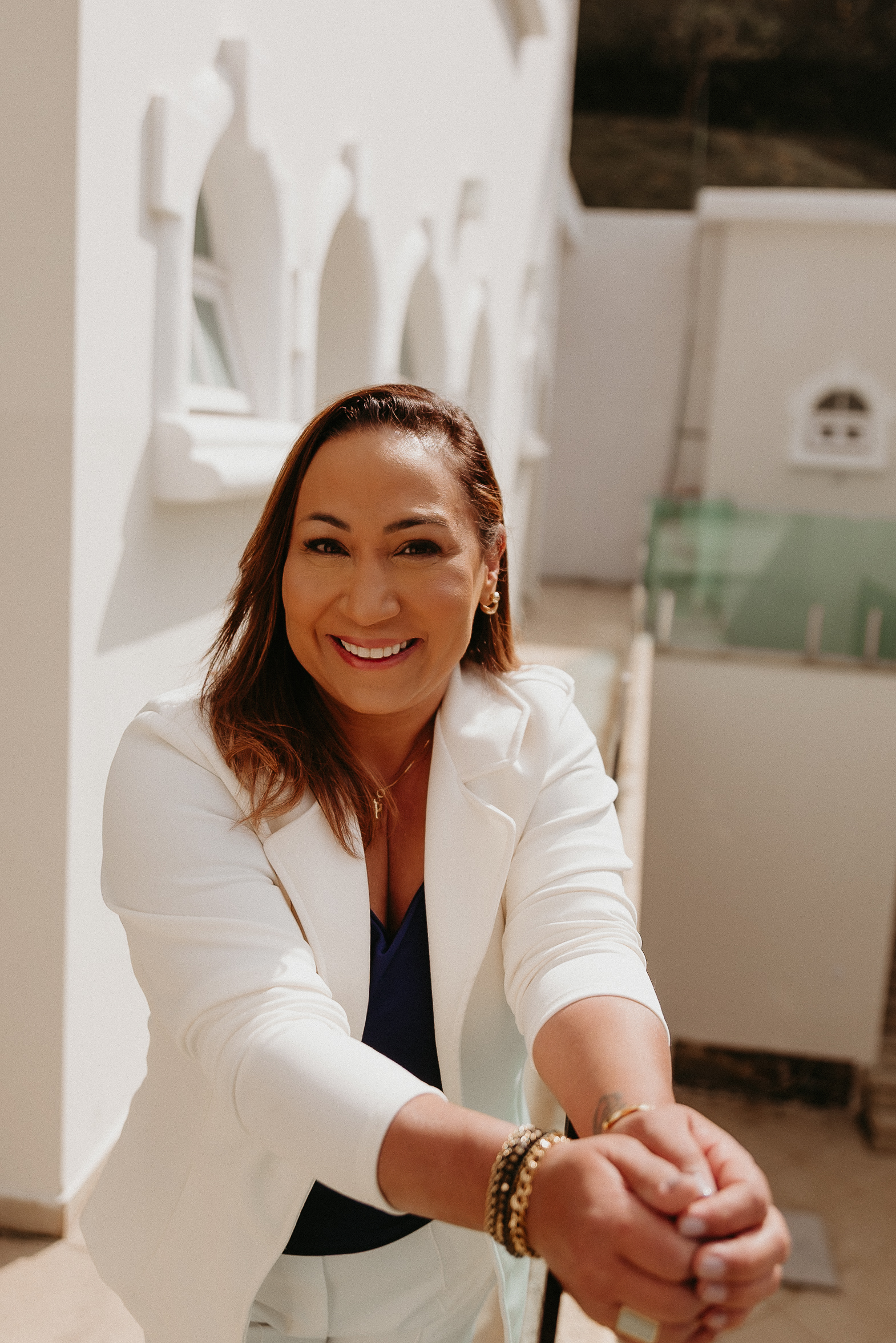 Ana Paula em atendimento