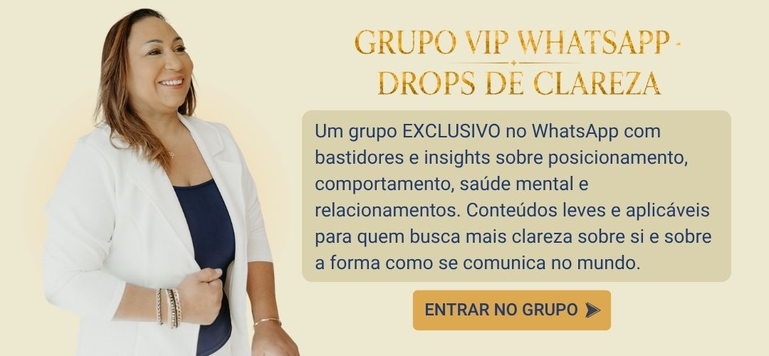 Drops de Clareza - Grupo VIP exclusivo no WhatsApp
